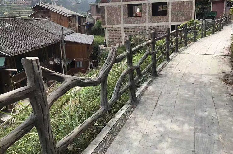 水泥仿木栏杆