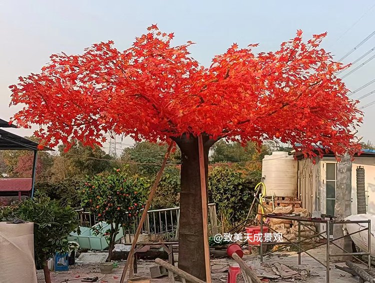 玻璃钢仿真红枫树