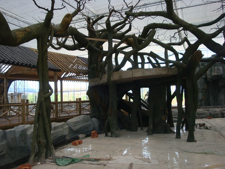 水泥仿真假树制作