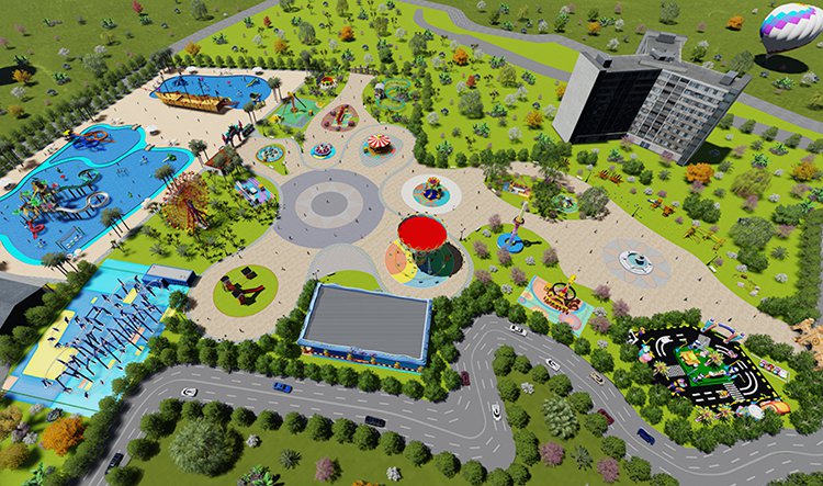 园林景观规划图