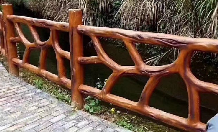 水泥仿树藤栏杆生产厂家