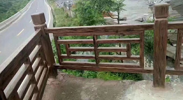 仿木栏杆图片