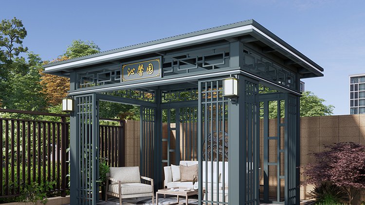 广东省佛山市铝合金凉亭