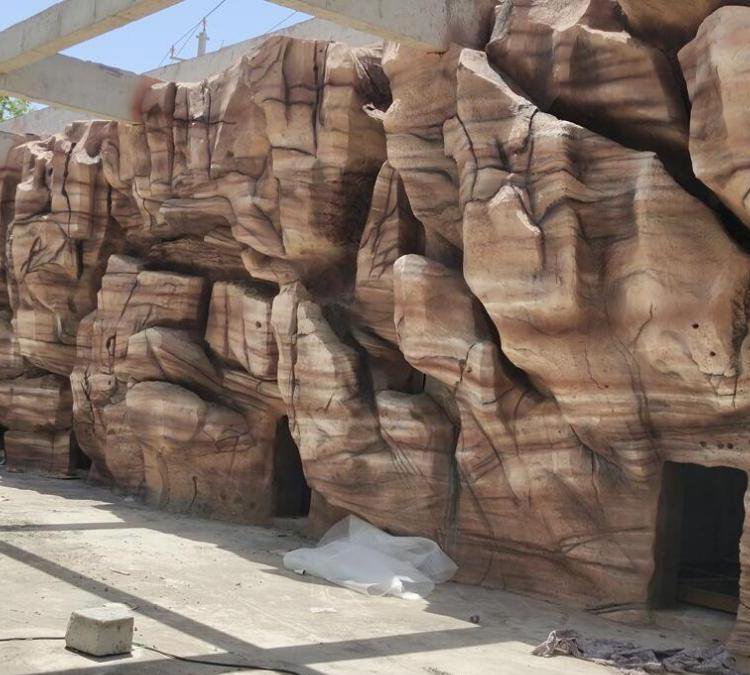 水泥塑石假山制作