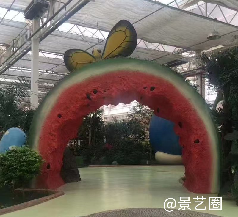 仿真西瓜大门景观
